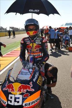 Marc Marquez “A ver si la suerte nos acompaña”