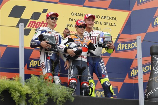 Podium MotoGp