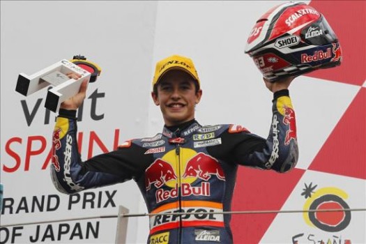 Marc Marquez Podium