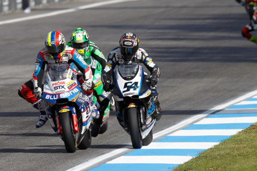 Moto 2 Estoril, victoria de Bradl y espectacular carrera de Sofluogu