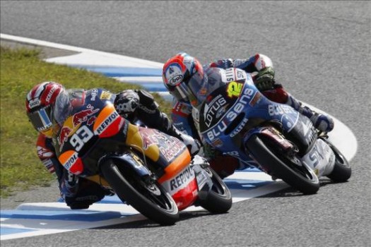 Marc Marquez y Tito Rabat