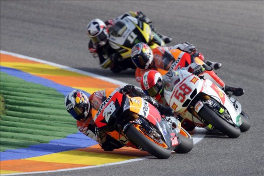 Dani Pedrosa retuvo el subcampeonato