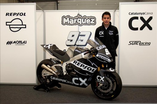 Marc Marquez en Moto2 con Suter y Repsol