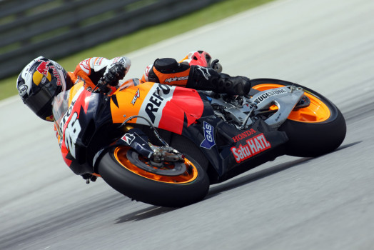 Dani Pedrosa y Casey Stoner confirman el dominio de Honda en los test de Sepang