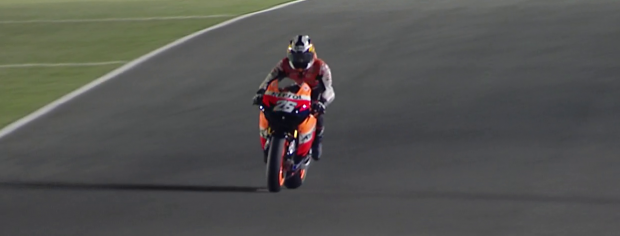 Dani Pedrosa mejor tiempo en el Warm Up de MotoGp