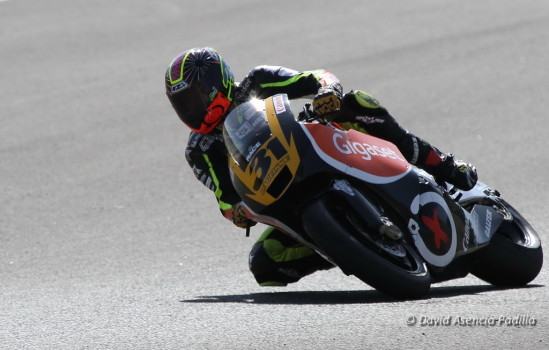 Antonio Alarte, Alex Rins,Santi Barragán y Carmelo Morales, mejores tiempos en la primera prueba del CEV en Jerez