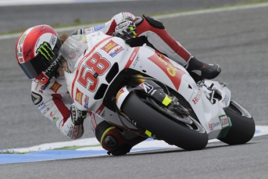 Marco Simoncelli completa el sensacional día del equipo Gresini liderando MotoGp