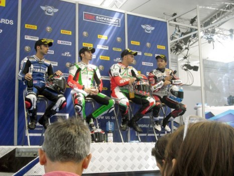 SBK Misano 2011 Motorland Aragón: Rueda de Prensa tras la Superpole