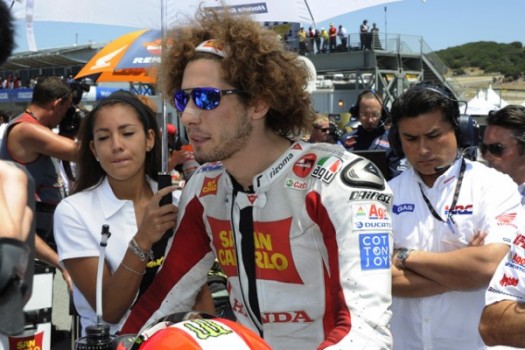 Marco Simoncelli:”Estoy muy decepcionado”