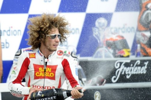 Marco Simoncelli:»Espero seguir en el camino que encontramos en Brno»