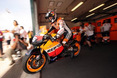 Gran Premio de Aragón 2011: Dani Pedrosa:»Me siento cada día mejor»