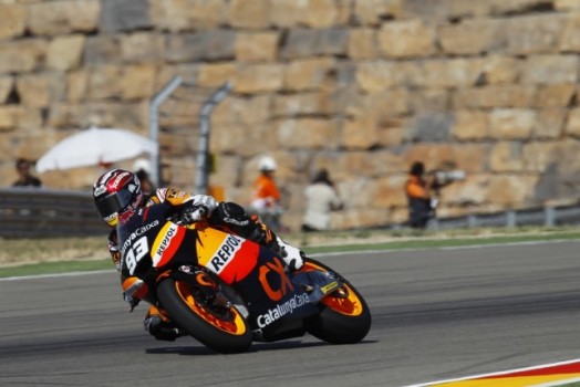 Gran Premio de Aragón 2011: Marc Márquez, primero en parrilla