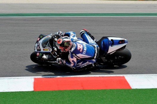 Marco Melandri marca el mejor tiempo en la primera jornada de los test de Superbikes en Misano
