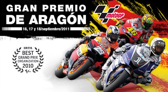 Horarios del Gran Premio de Aragón 2011