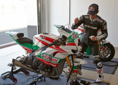 SBK 2012: Aoyama prueba la CBR 2012 en Losail