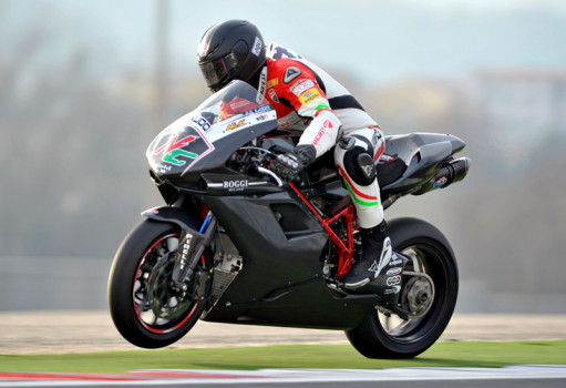 SBK 2012: Niccolo Canepa entrena en Vallelunga