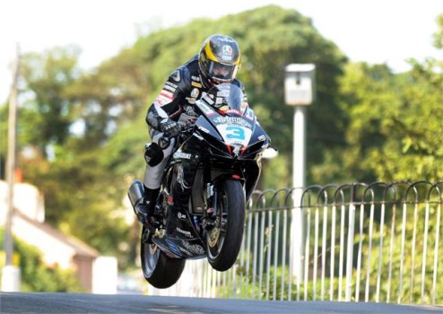 Guy Martin durante el TT 2011