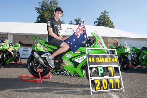 Matt Davies, Campeón de la European Junior Cup, firma con GoEleven en Superstock 600