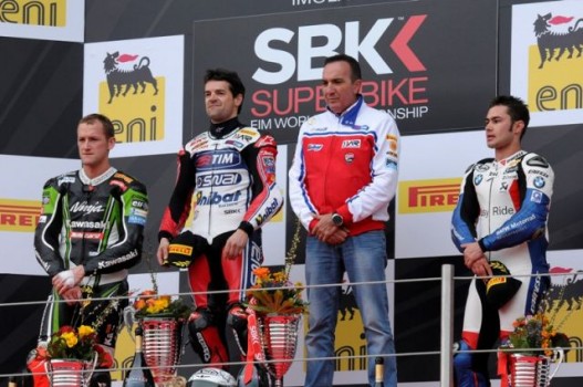 Checa - podium