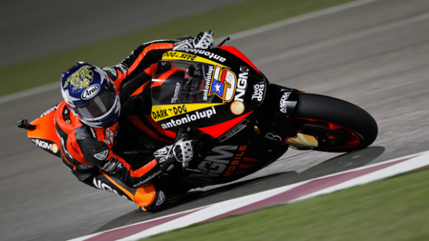 Gran Premio de Qatar 2012: Colin Edwards, a menos de un minuto, primera CRT