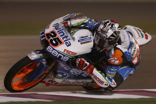 Gran Premio de Qatar 2012: Tito Rabat y Maverick Viñales, primeros en el Warm Up de Moto2 y Moto3