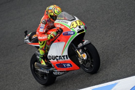 Gran Premio de España 2012: Valentino Rossi, a más de tres segundos de la pole