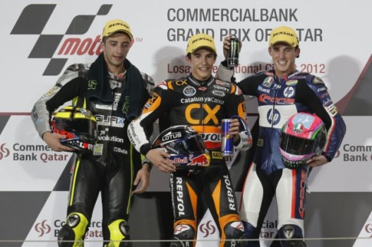 Gran Premio de Qatar 2012: Declaraciones de Marc Márquez, ganador en Moto2