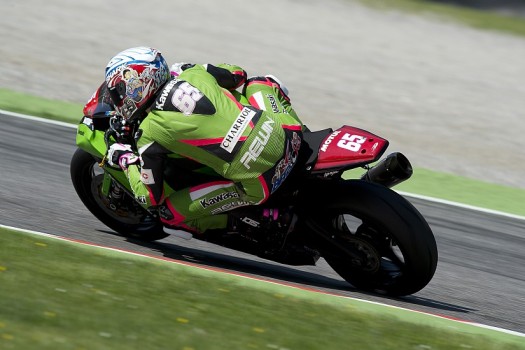 SBK 2012 Donington: Loris Baz con la Kawasaki oficial