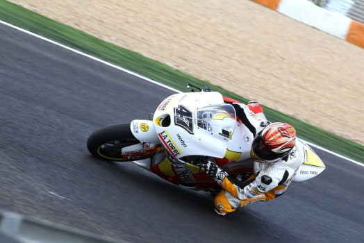 Gran Premio de Portugal 2012 Estoril: Caída sin consecuencias de Ángel Rodríguez