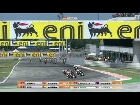 Video: Carrera de la European Junior Cup en Misano