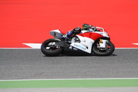 Los pilotos del TSR Juan Ramírez y Federico D’Annunzio retoman el contacto con el Circuit de Catalunya