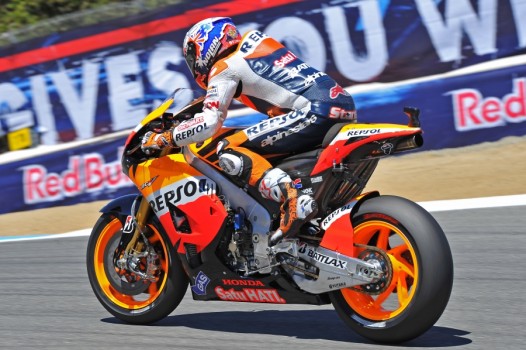 Gran Premio de Estados Unidos 2012 Laguna Seca: Casey Stoner lidera el warm up