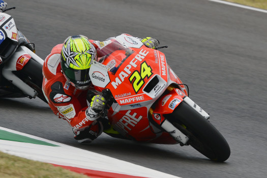 Toni Elías durante el Gran Premio de Italia