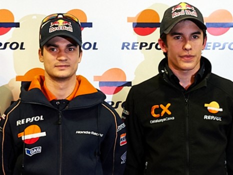 Marc Márquez da el salto a MotoGp como compañero de Dani Pedrosa en HRC