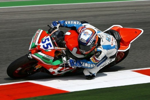 Massimo Roccoli, con el SAG Team en Mugello