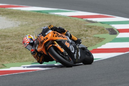 Johann Zarco durante el Gran Premio de Italia