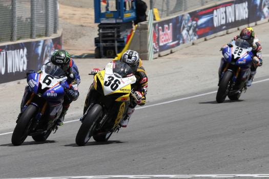 AMA SportBike 2012 Laguna Seca: Cameron Beaubier roba la cartera a Cárdenas en la última vuelta