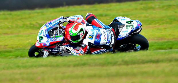 SBK 2012 Moscú: Giugliano y Checa lideran la primera clasificación