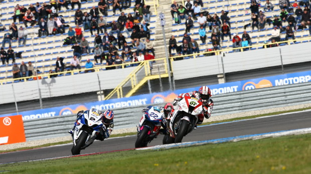 Shane Byrne, Josh Brookes, Alex Lowes, Assen, Sept 2012