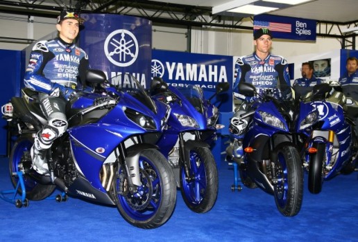 Gran Premio de San Marino 2012 Misano: Decoración especial del equipo Yamaha