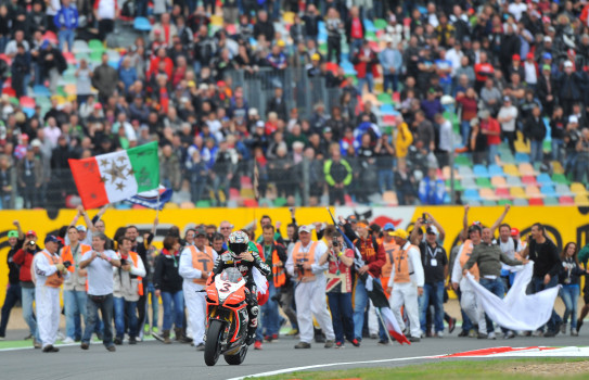 Declaraciones de Max Biaggi, Campeón del Mundo de Superbikes 2012