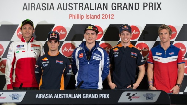 Gran Premio de Australia 2012 Phillip Island: La rueda de prensa