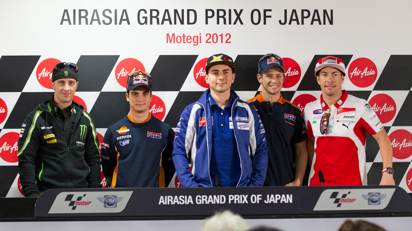 Gran Premio de Japón 2012 Motegi: La rueda de prensa