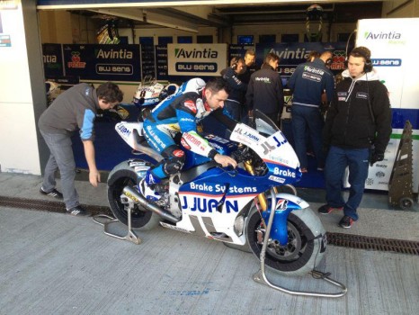 Héctor Barberá rodó con la Inmotec en Jerez