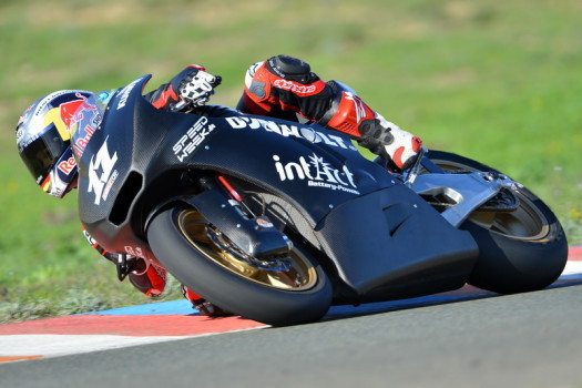 Sandro Cortese entrenó durante tres días en el Circuito de Almería