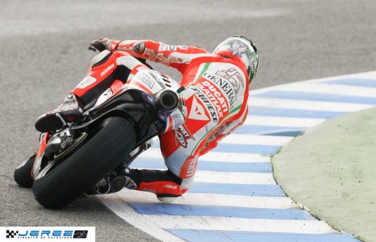 Finalizan bajo la lluvia los test de MotoGp y Superbikes en Jerez