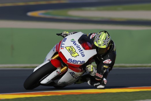 Test oficiales de Moto2 en el Circuito de Valencia