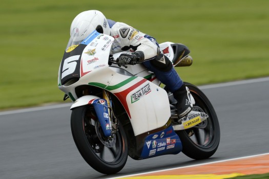 Romano Fenati y Pecco Bagnaia, pilotos del Team Italia FMI en 2013