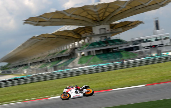 Marc Márquez completa su test  de MotoGP en Sepang