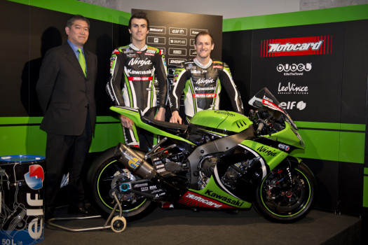 Presentación oficial del Kawasaki Racing Team en Barcelona